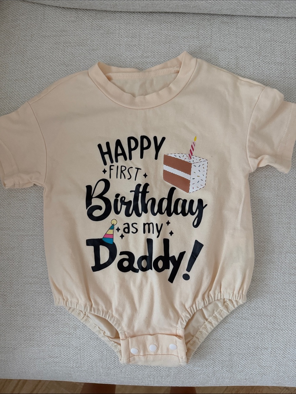Happy First Birthday as My Daddy!